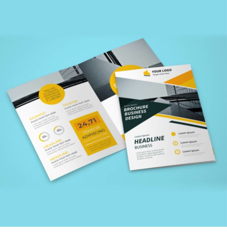 A5 Bi-Fold Brochures (100 pieces)
