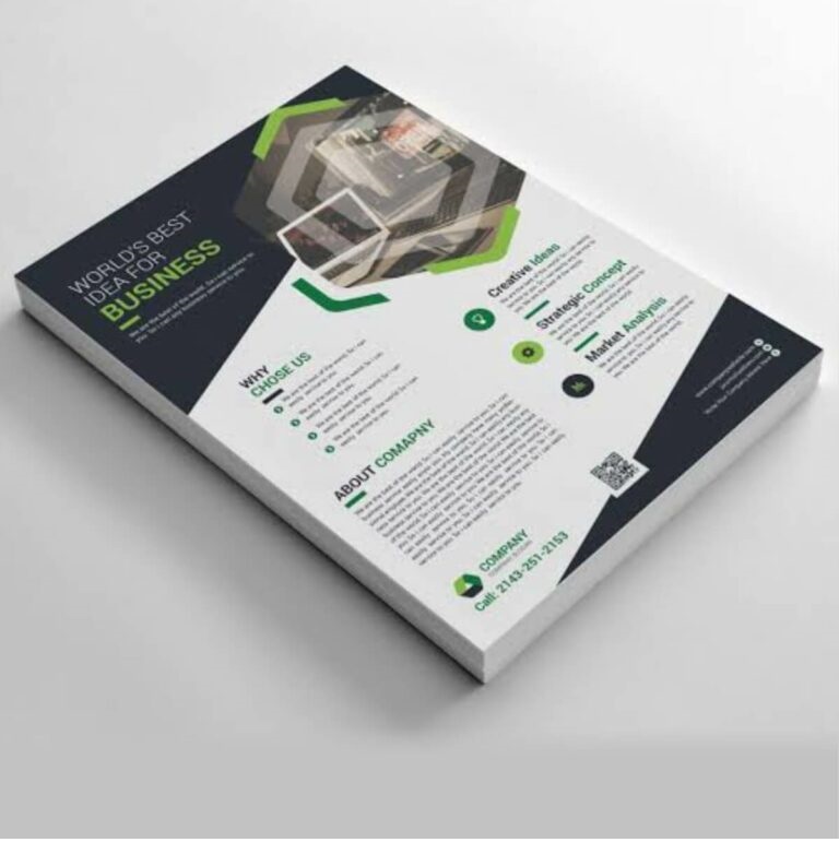 A4 flyers (100 pieces)