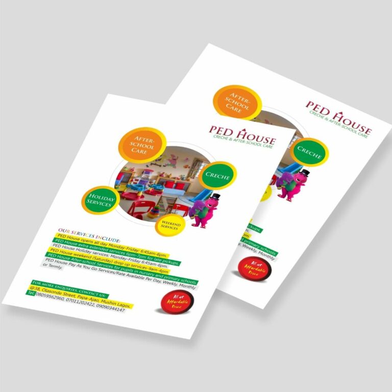 A5 flyers (100 pieces)