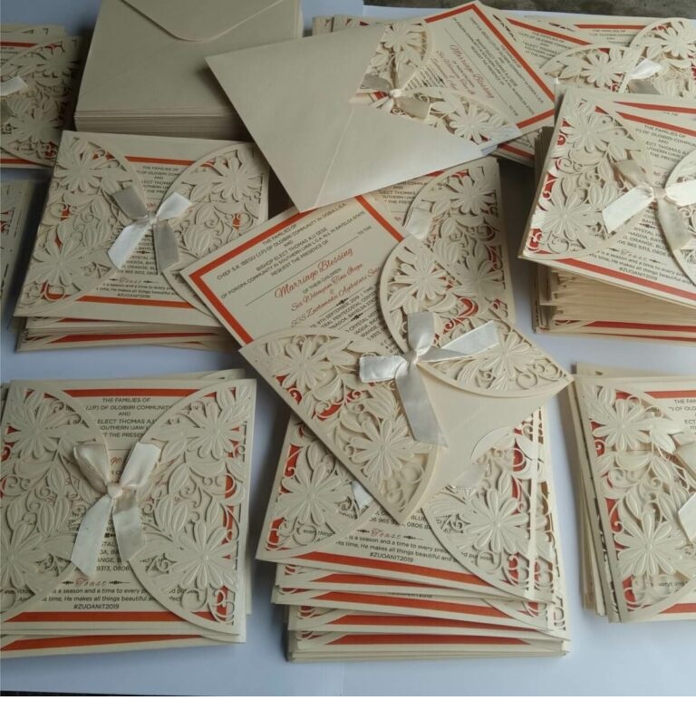 Wedding Invites (100 copies)